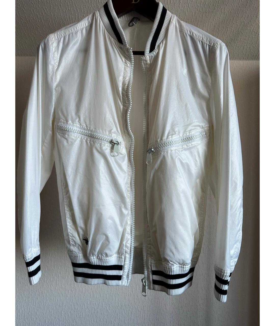 DIOR HOMME Белая полиамидовая куртка, фото 2