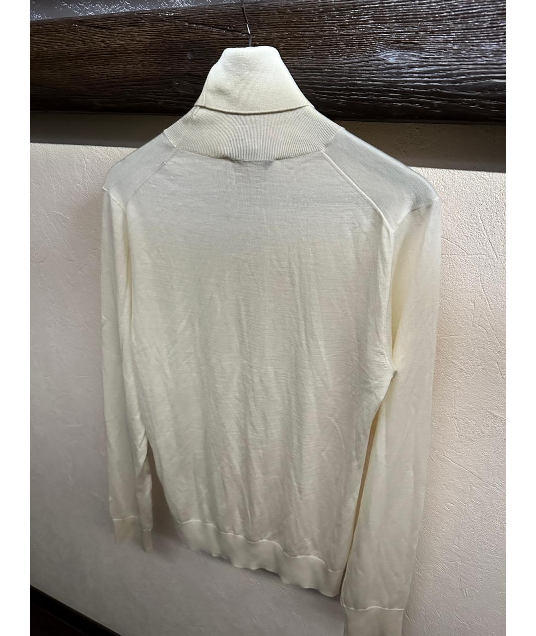 DOLCE&GABBANA Белая кашемировая водолазка, фото 2