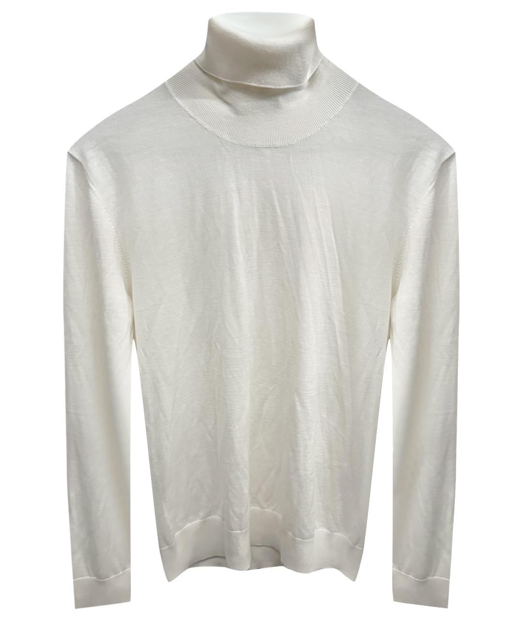 DOLCE&GABBANA Белая кашемировая водолазка, фото 1