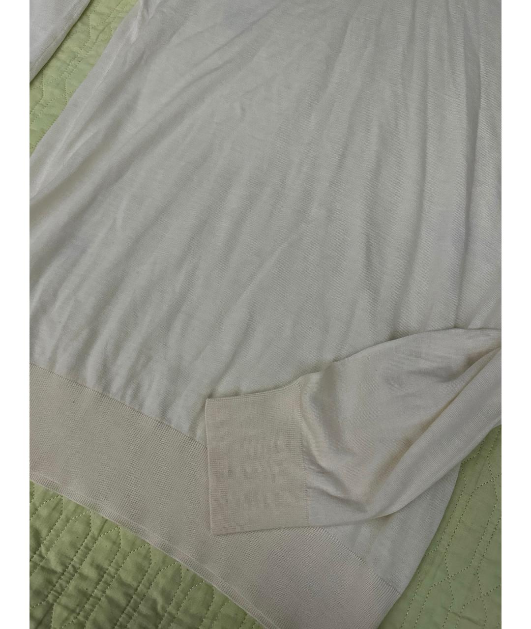 DOLCE&GABBANA Белая кашемировая водолазка, фото 9