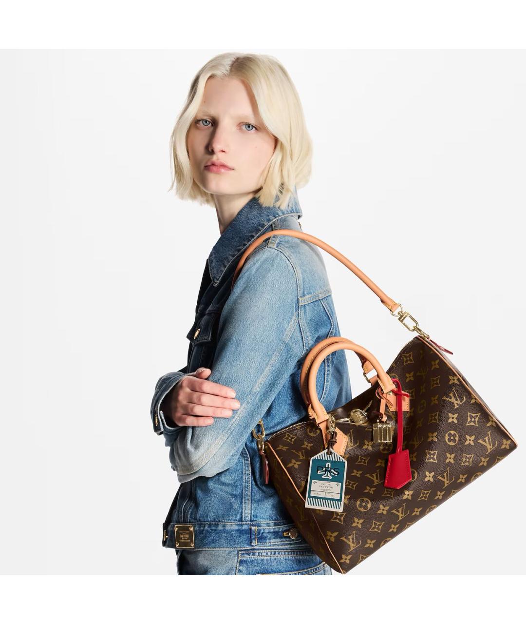 LOUIS VUITTON Коричневая сумка тоут, фото 2