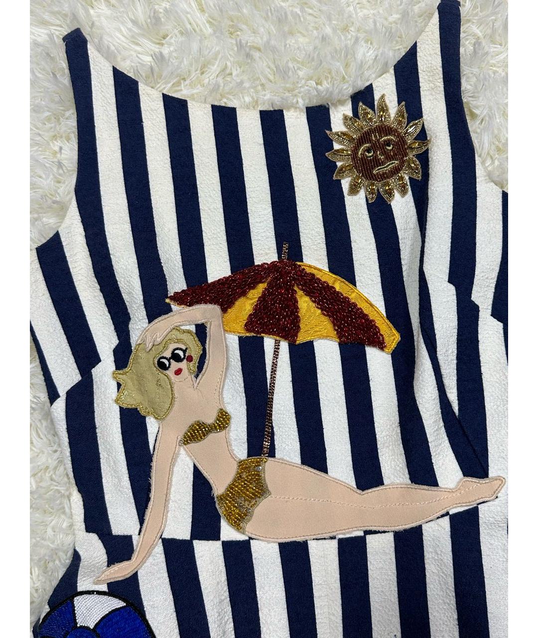 DOLCE&GABBANA Мульти хлопковый сарафан, фото 5