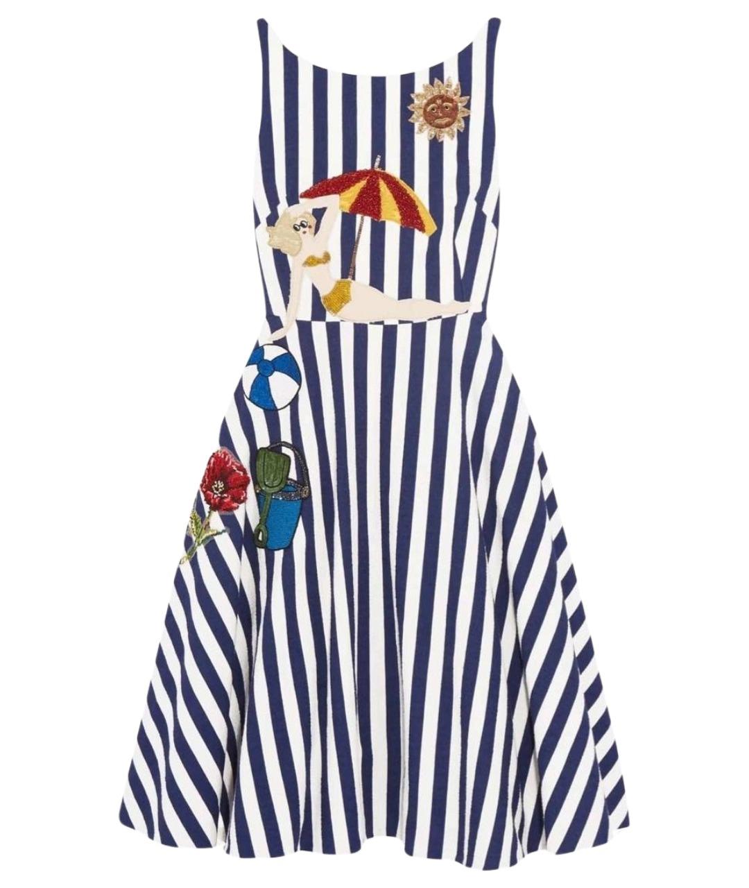 DOLCE&GABBANA Мульти хлопковый сарафан, фото 1