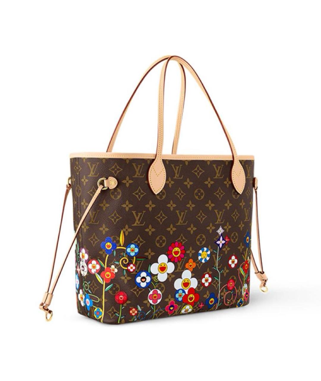 LOUIS VUITTON Коричневая сумка тоут, фото 3