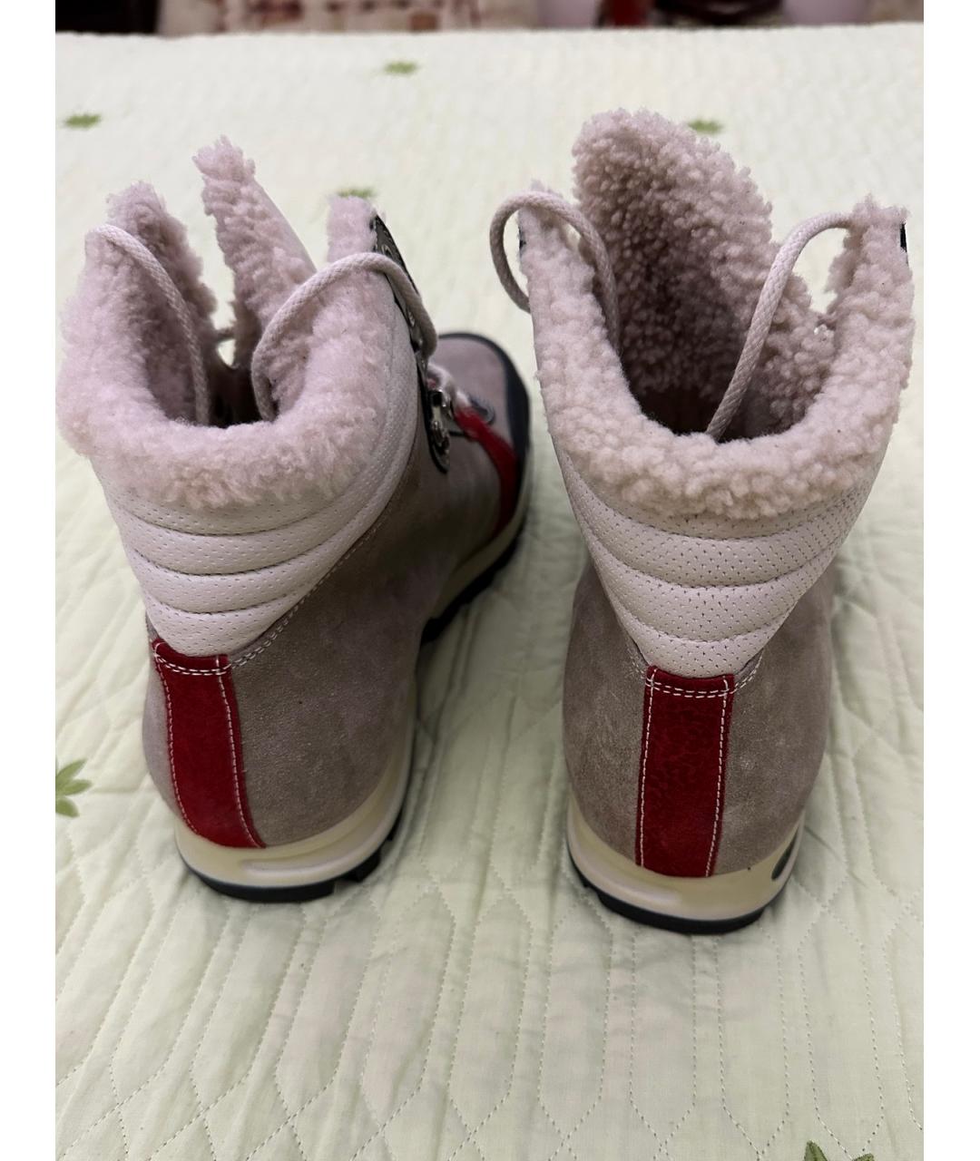 GUCCI Мульти замшевые высокие ботинки, фото 5