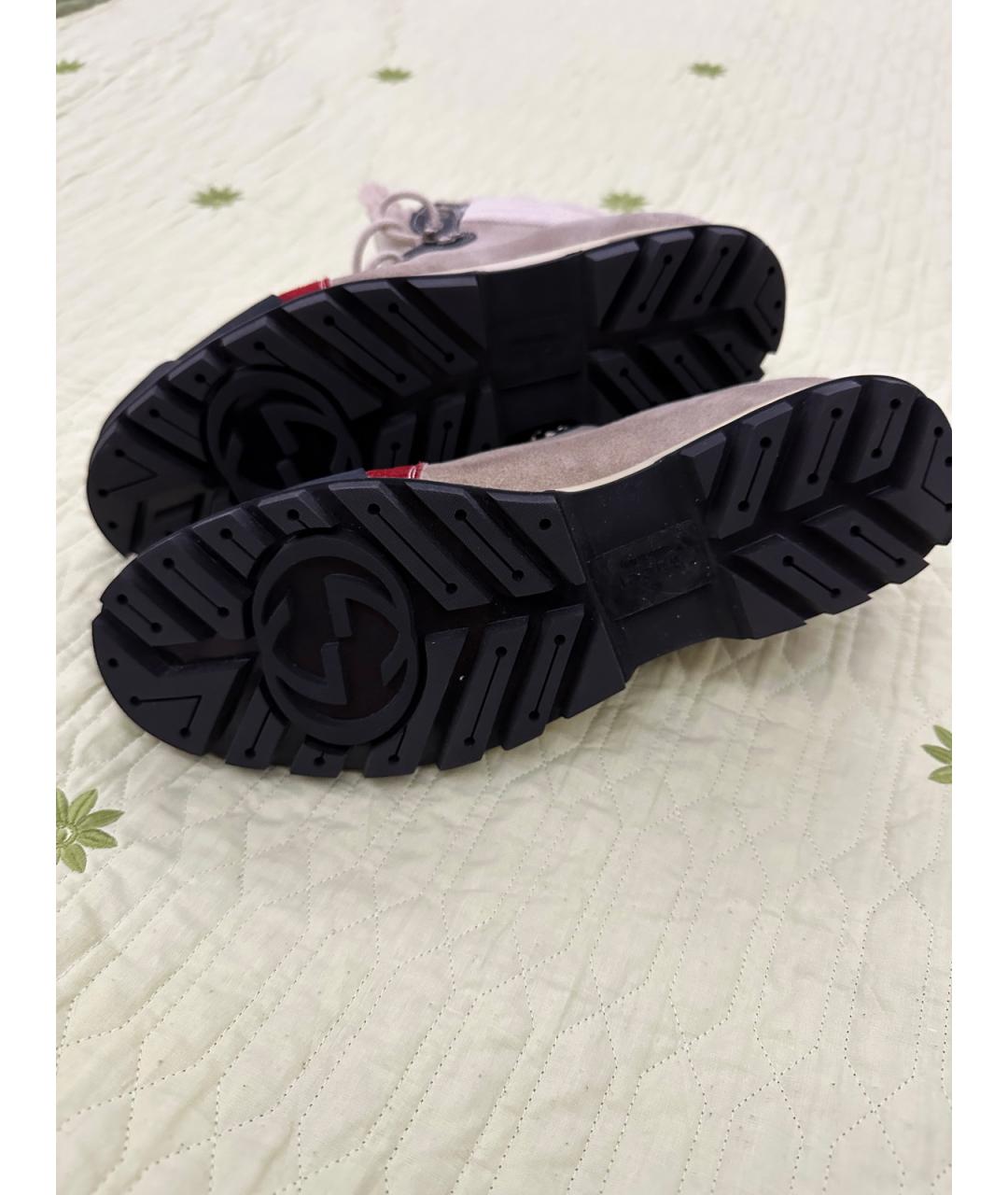 GUCCI Мульти замшевые высокие ботинки, фото 7