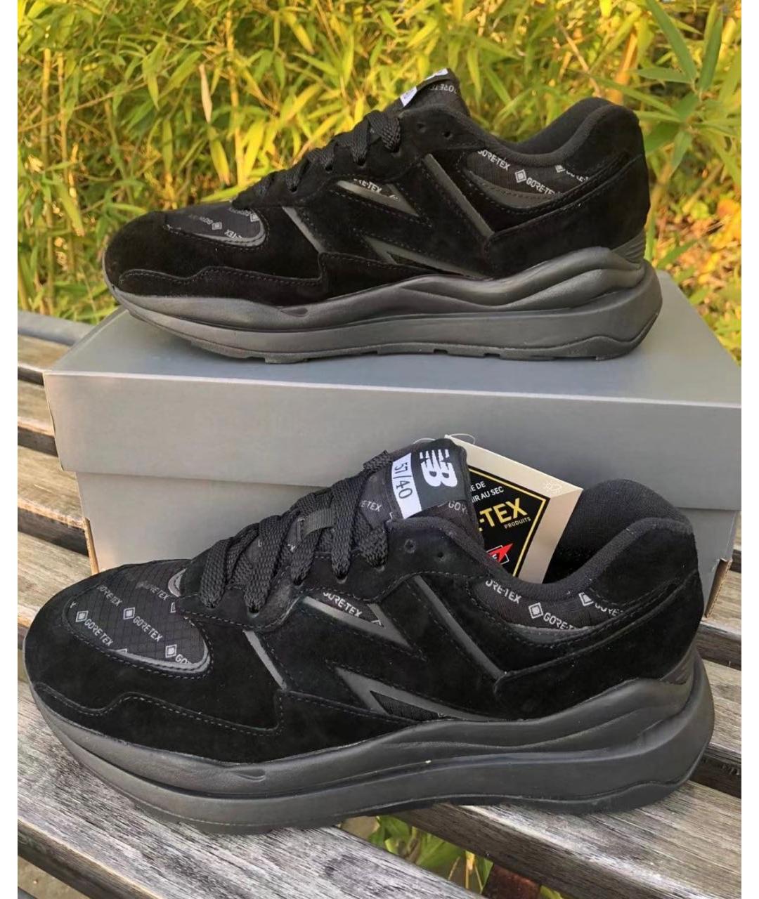 NEW BALANCE Черные низкие кроссовки / кеды, фото 2