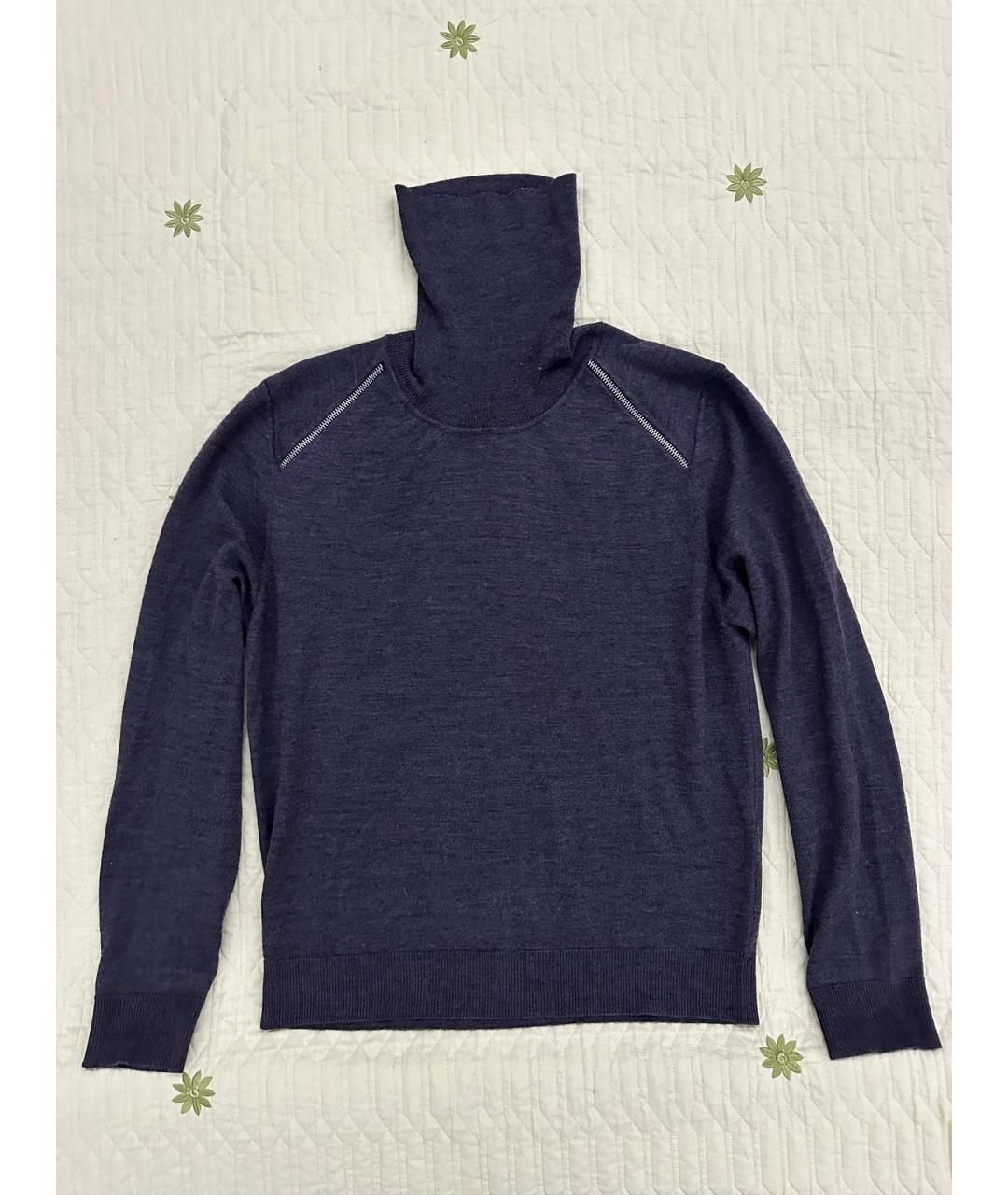 JUST CAVALLI Серый шерстяной джемпер / свитер, фото 9