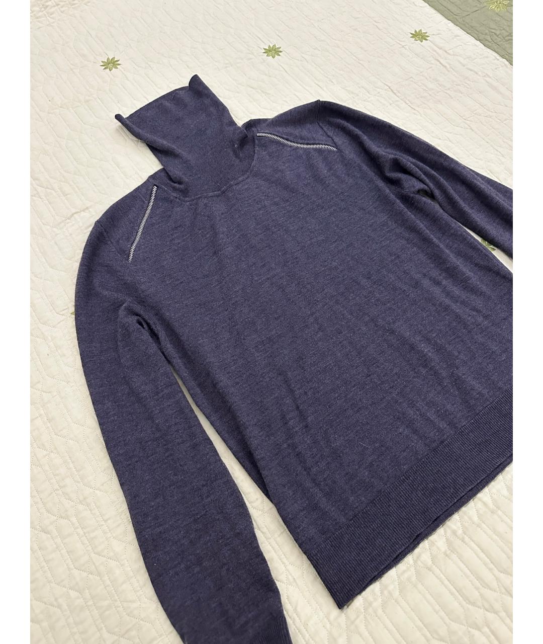 JUST CAVALLI Серый шерстяной джемпер / свитер, фото 2