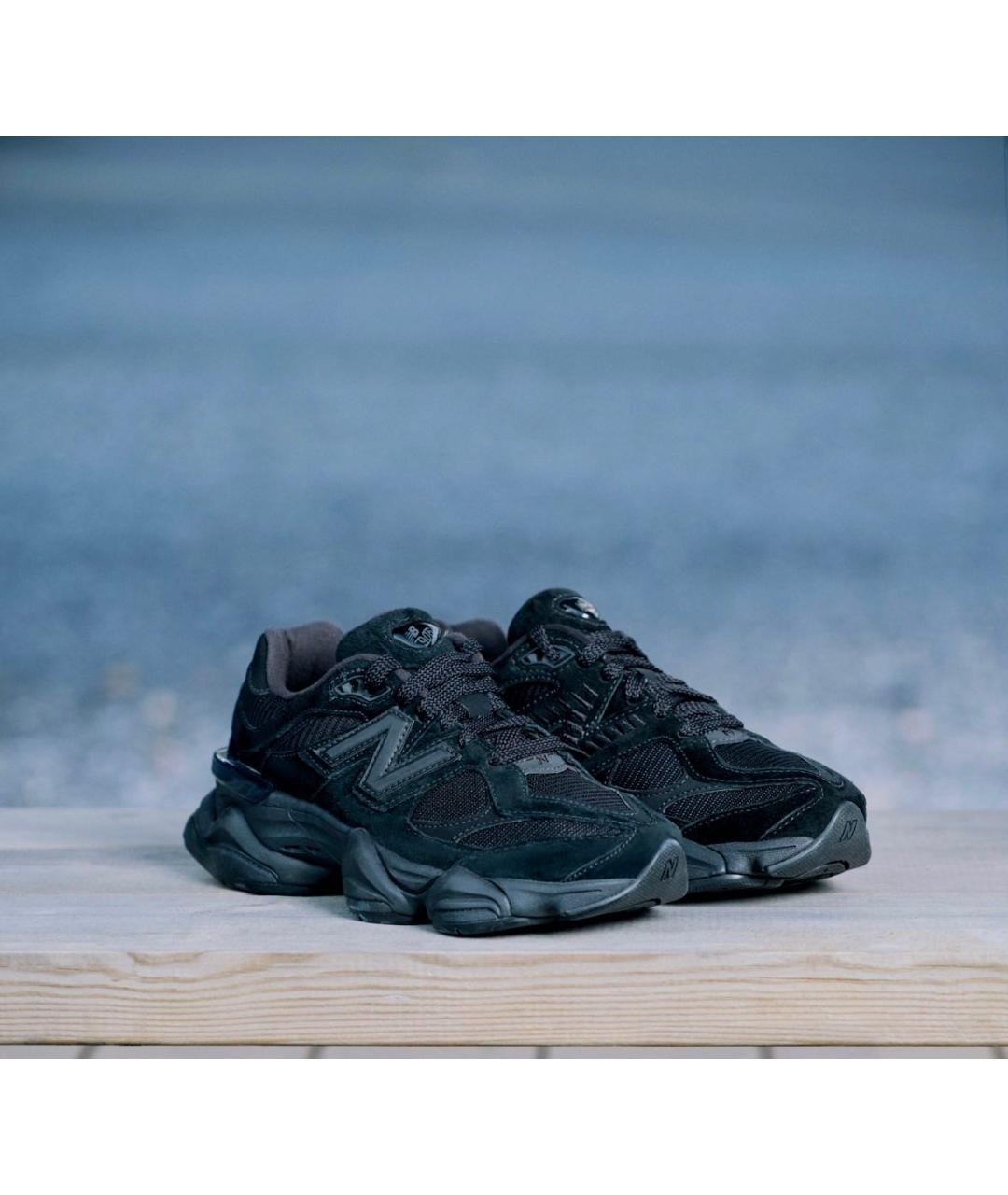 NEW BALANCE Черные замшевые кроссовки, фото 2