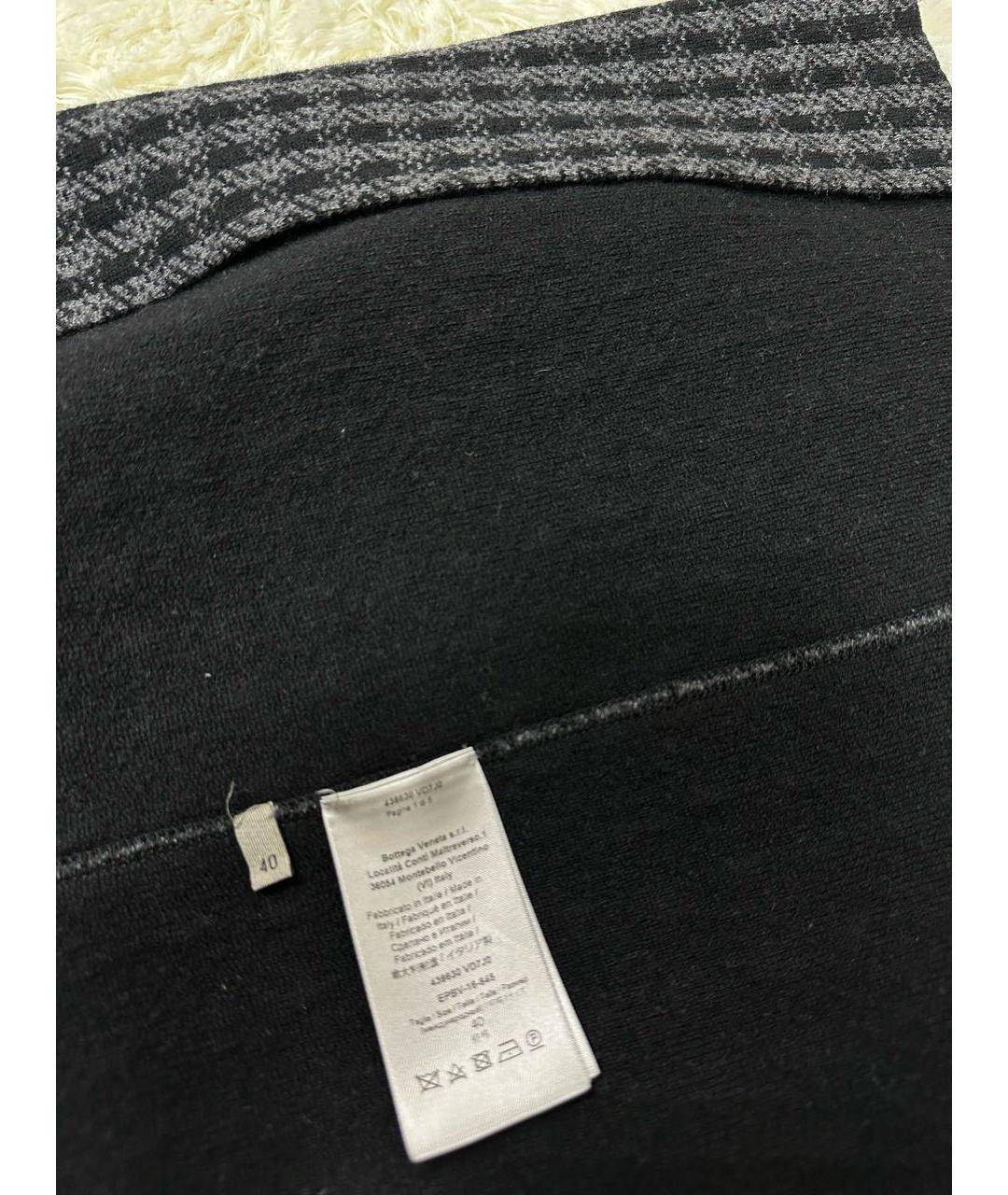 BOTTEGA VENETA Антрацитовое пальто, фото 5