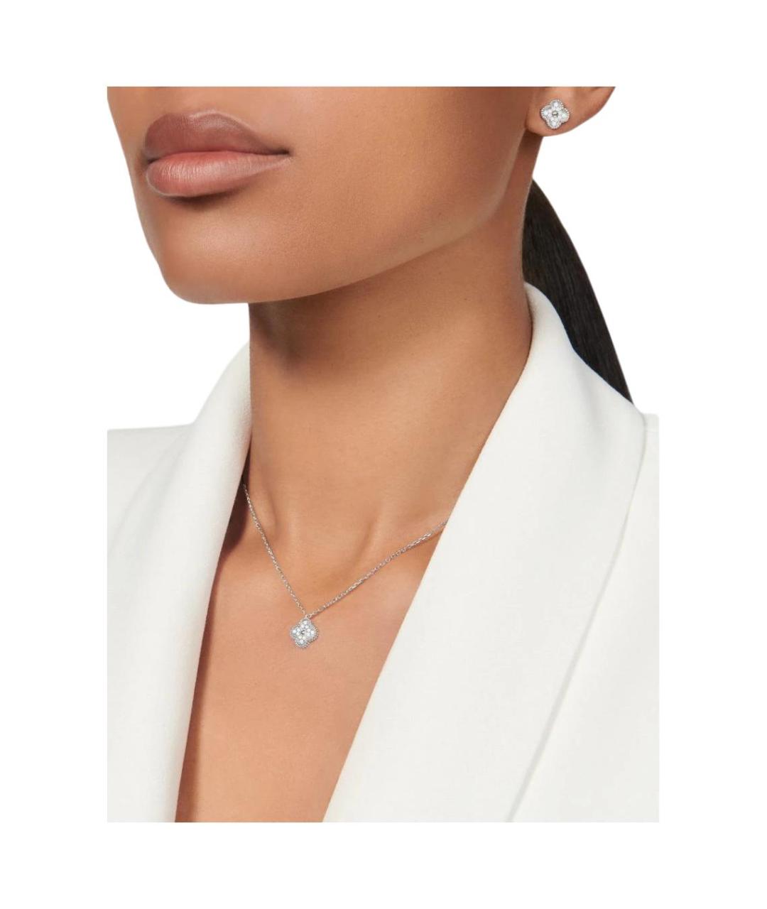 VAN CLEEF & ARPELS Серебряная цепочка из белого золота, фото 3