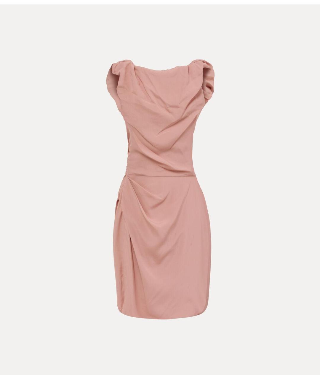 VIVIENNE WESTWOOD Розовое коктейльное платье, фото 2