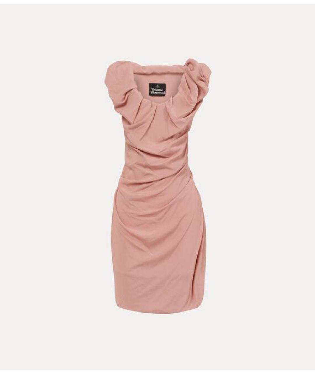 VIVIENNE WESTWOOD Розовое коктейльное платье, фото 3