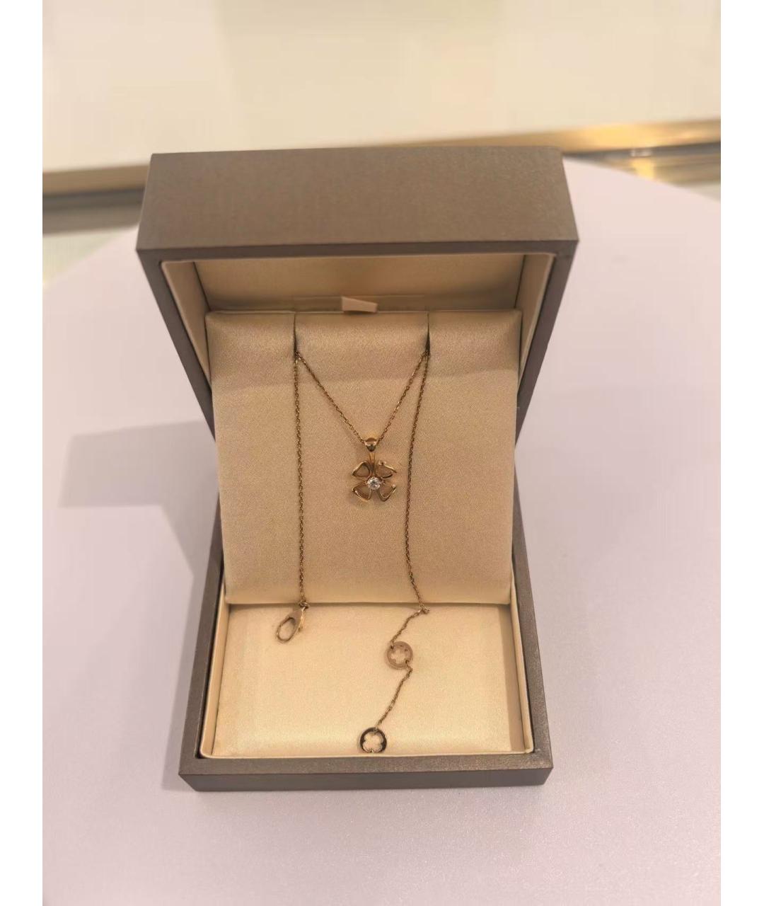 BVLGARI Золотая подвеска из розового золота, фото 4