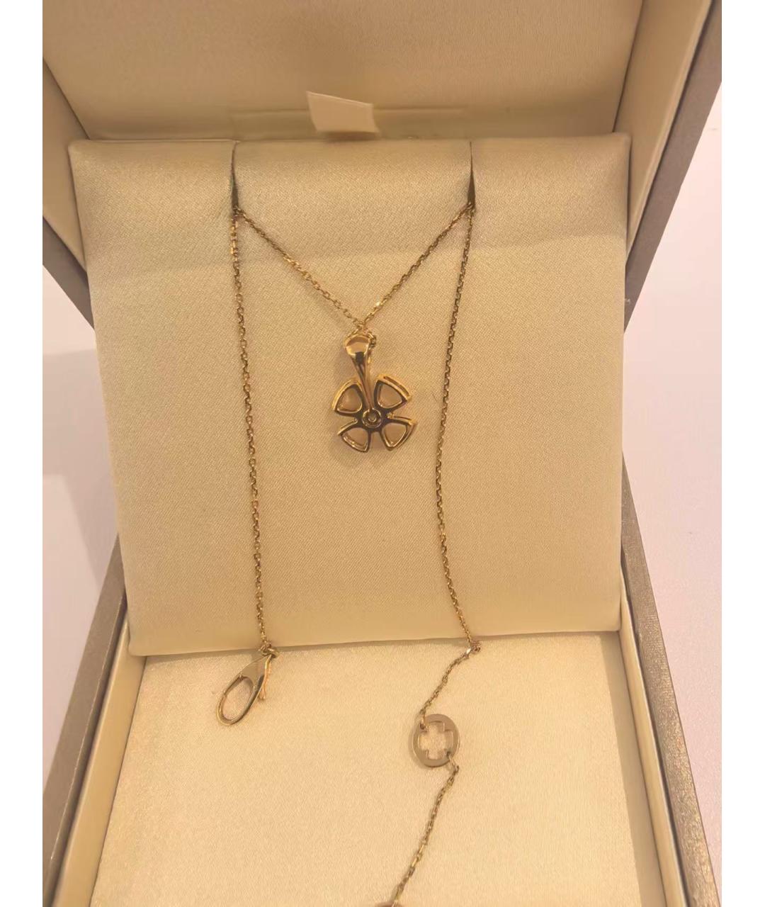 BVLGARI Золотая подвеска из розового золота, фото 5