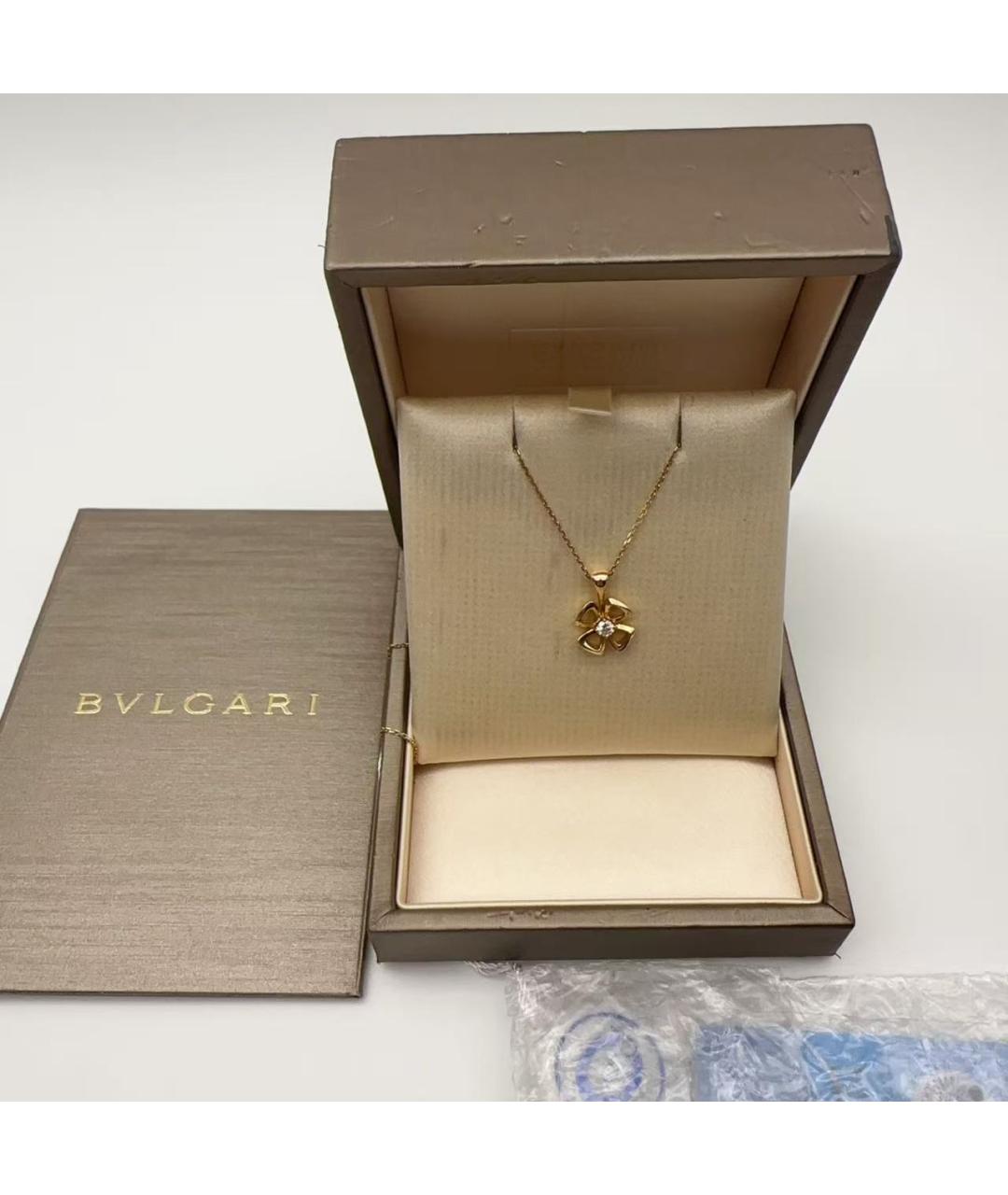 BVLGARI Золотая подвеска из розового золота, фото 2