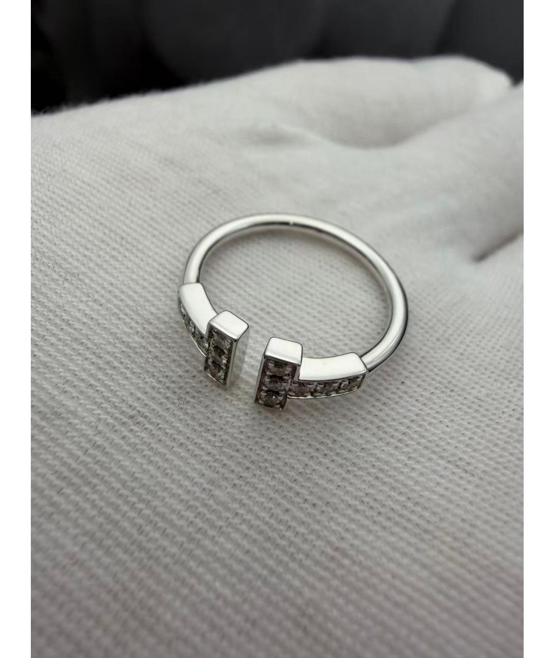 TIFFANY&CO Серебряное кольцо из белого золота, фото 7