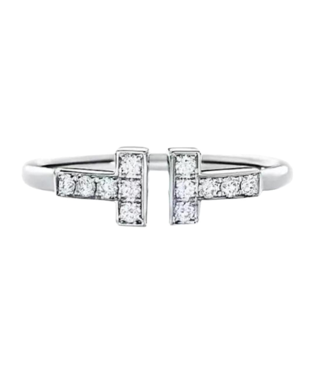 TIFFANY&CO Серебряное кольцо из белого золота, фото 1