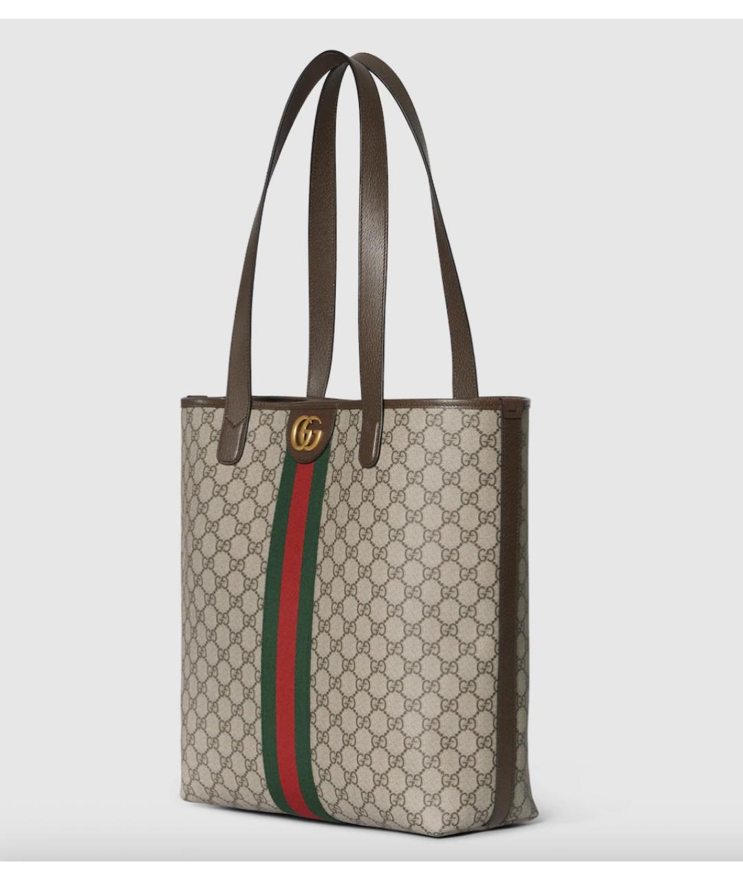 GUCCI Бежевая сумка тоут, фото 2
