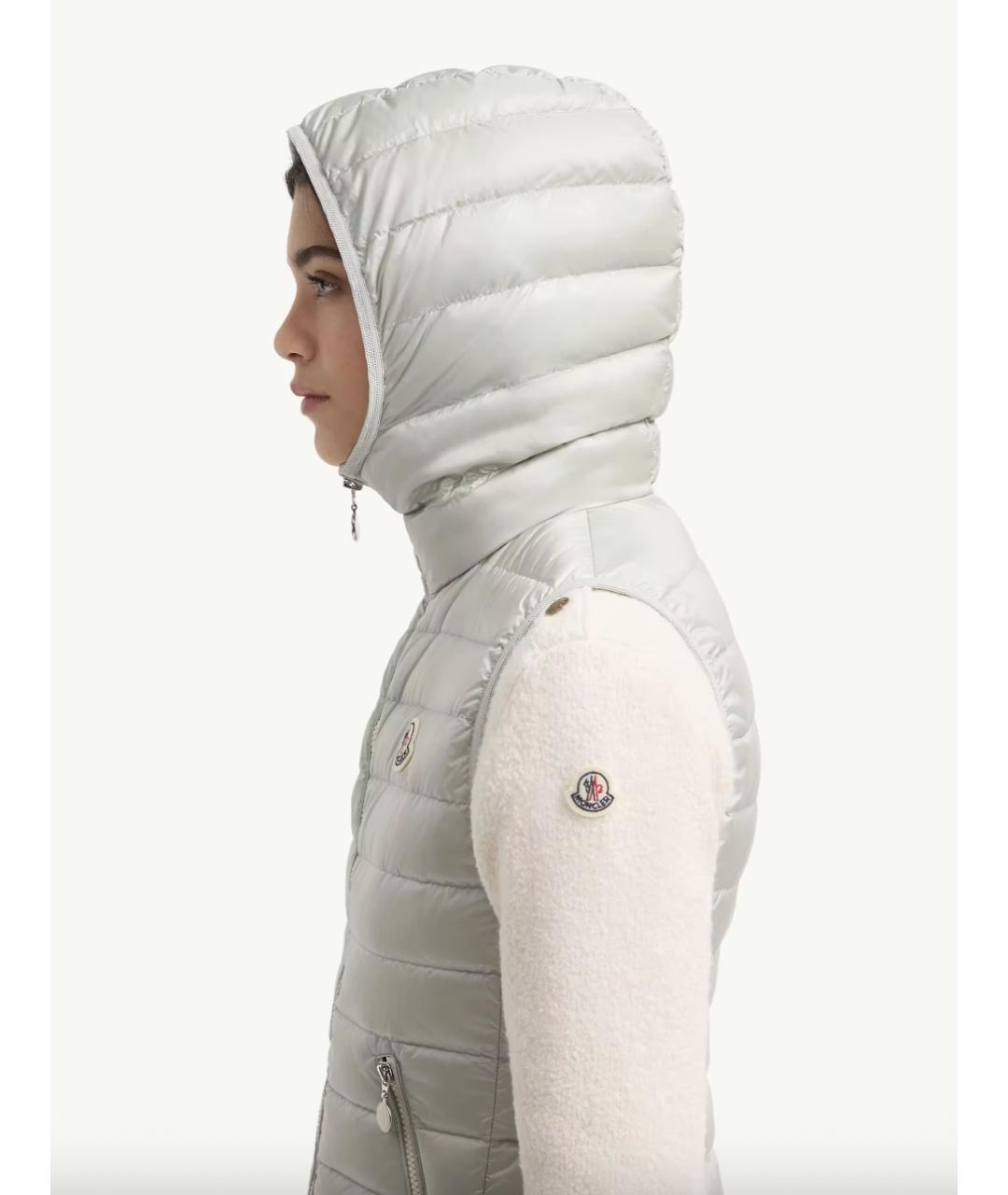 MONCLER Серый жилет, фото 3