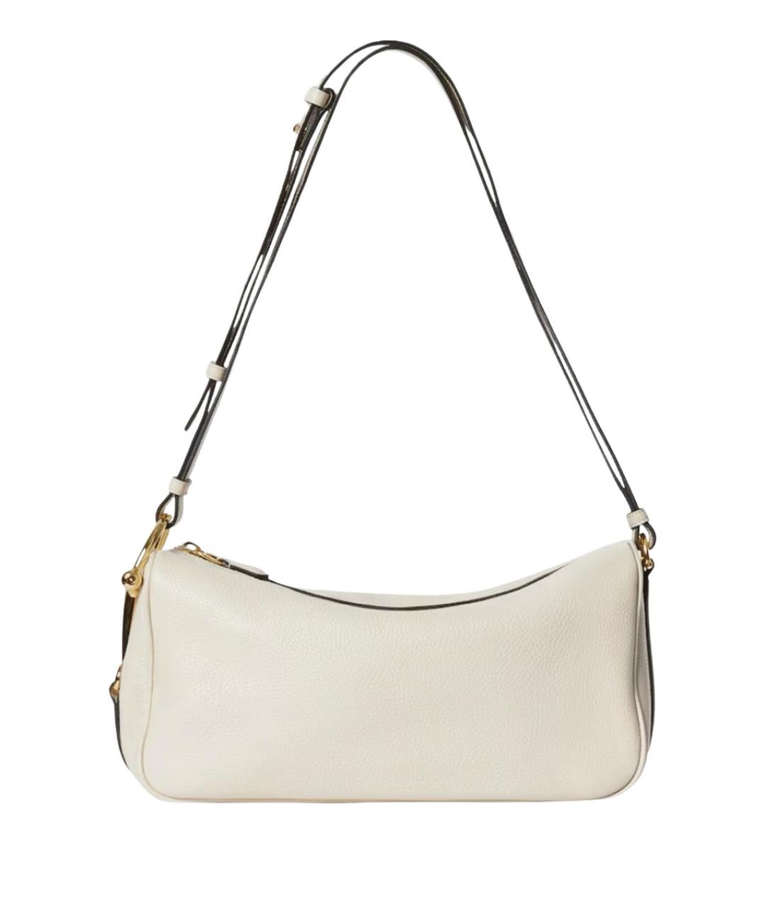 GUCCI Белая кожаная сумка через плечо, фото 1