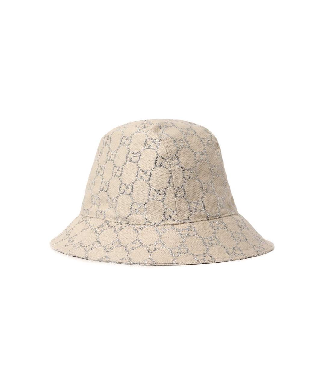 GUCCI Бежевая панама, фото 6