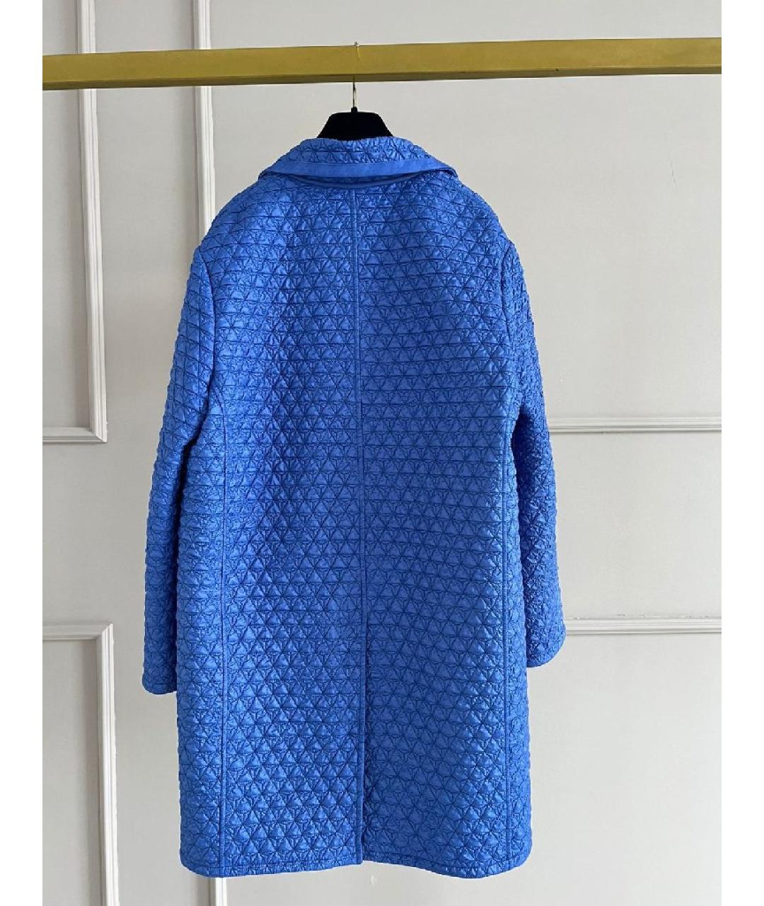 ERMANNO SCERVINO Синее пальто, фото 2