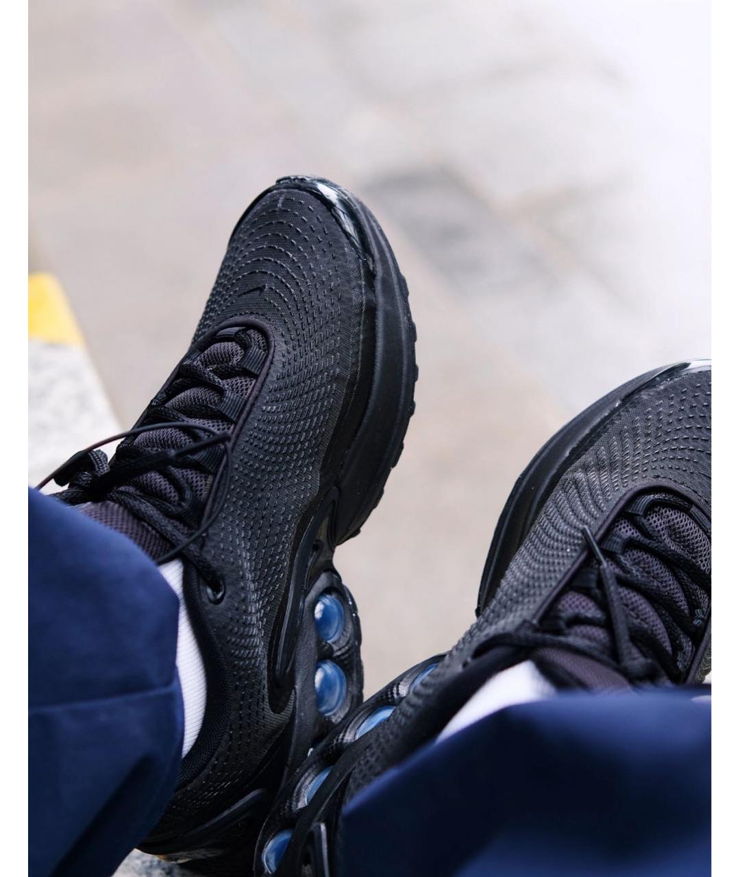 NIKE Черные низкие кроссовки / кеды, фото 7