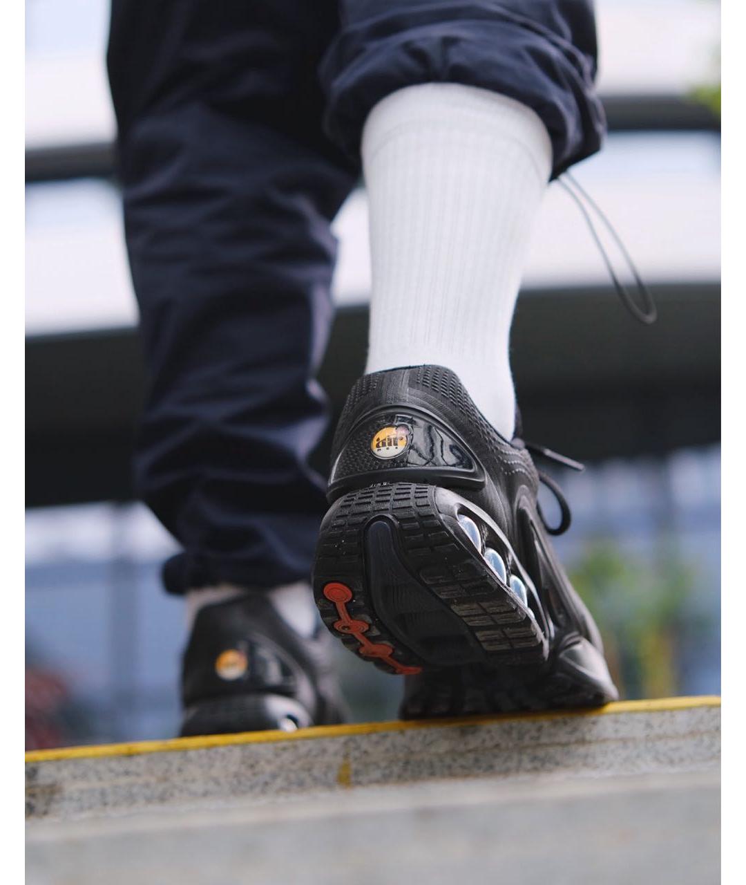 NIKE Черные низкие кроссовки / кеды, фото 8