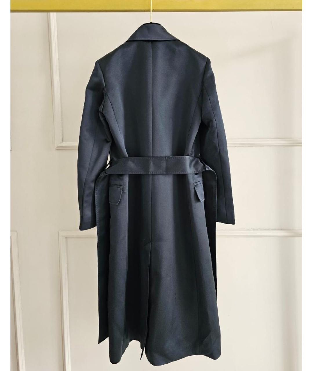 TOM FORD Черное атласное пальто, фото 2