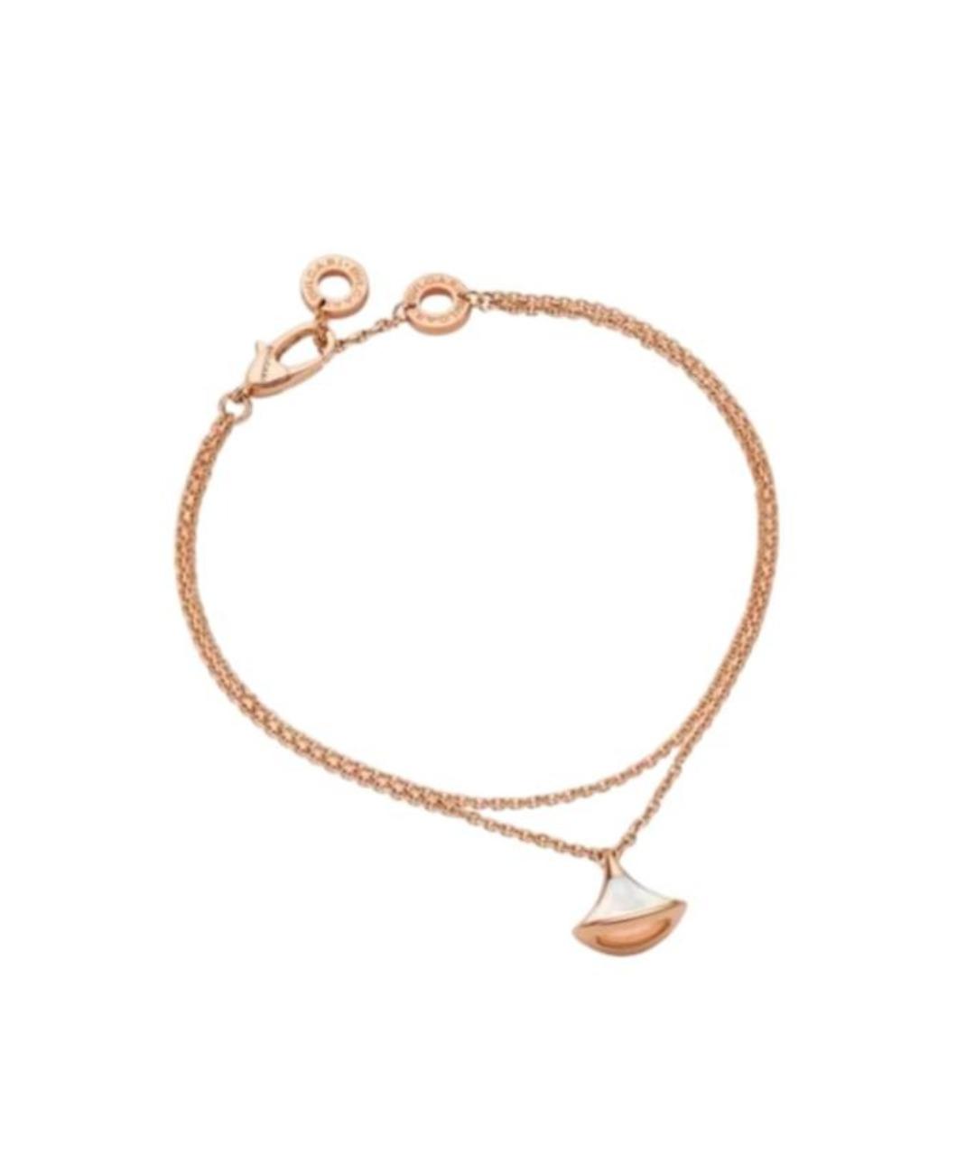 BVLGARI Золотой браслет из розового золота, фото 1