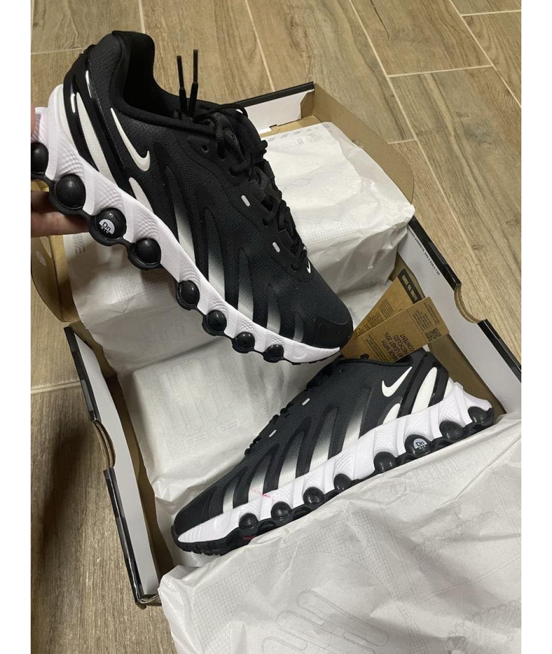 NIKE Черные низкие кроссовки / кеды, фото 6