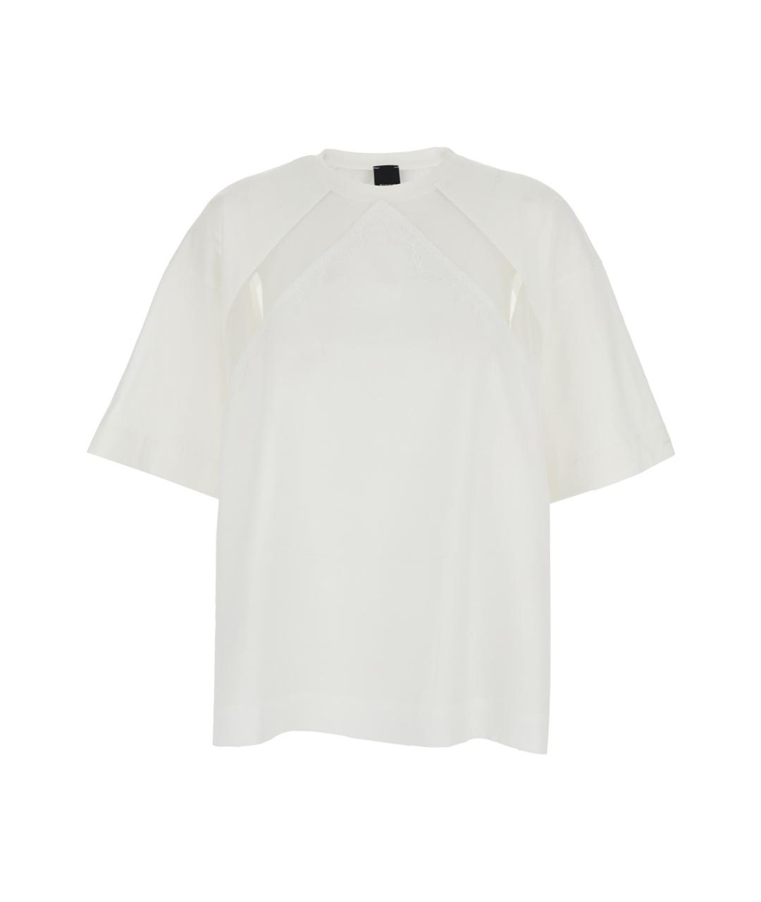 PINKO Белая футболка, фото 1