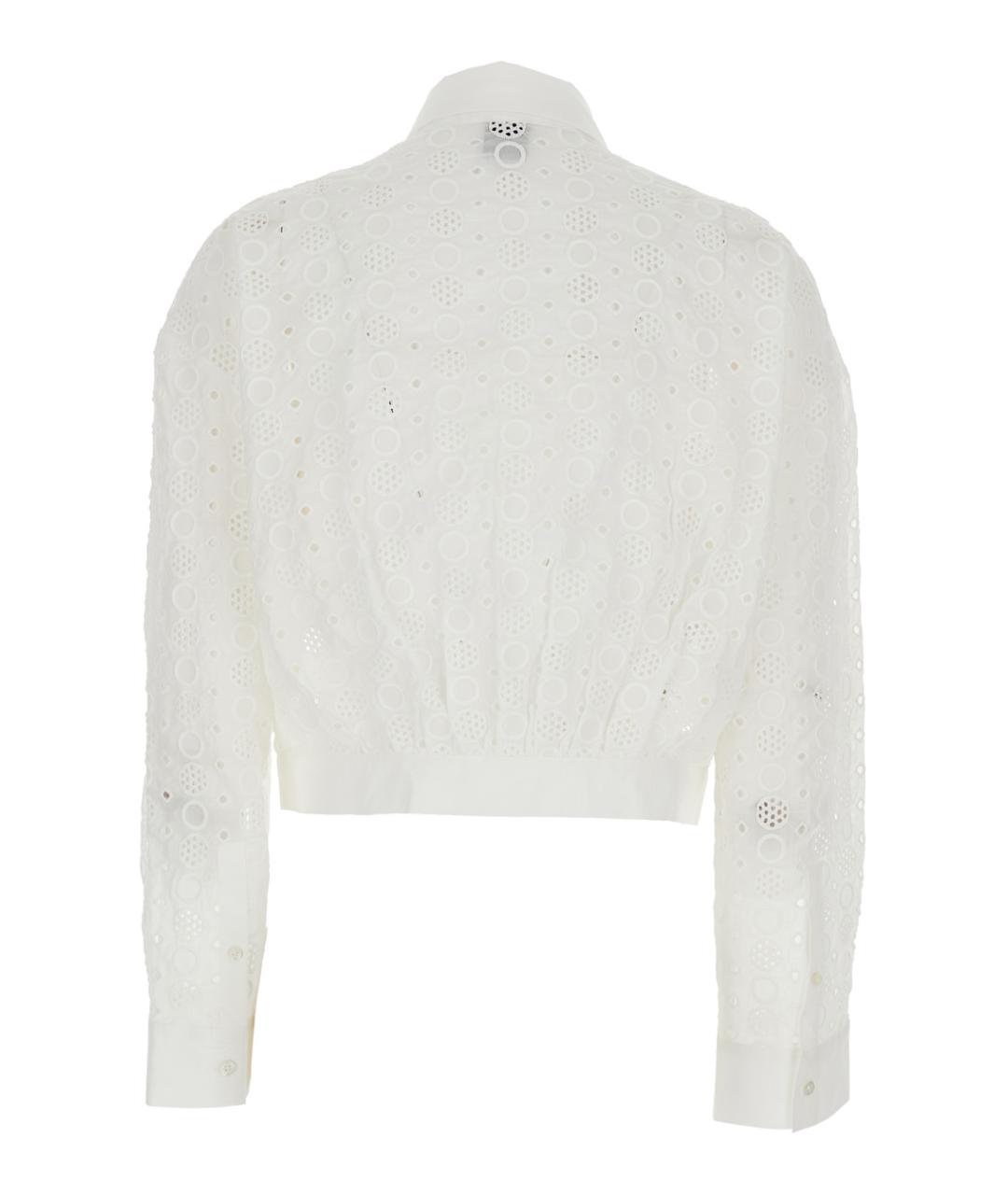 PINKO Белая хлопковая рубашка, фото 2