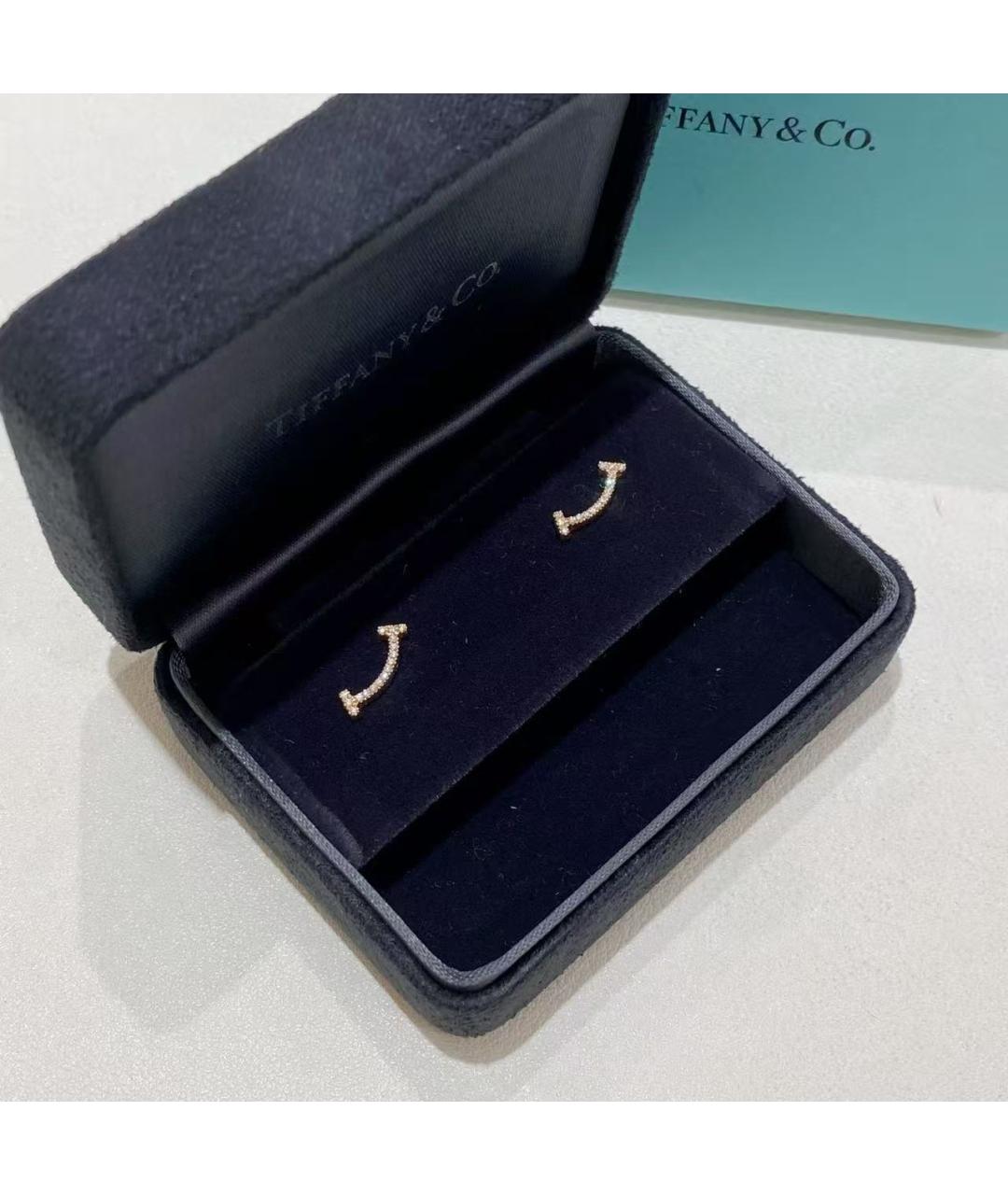 TIFFANY&CO Золотые серьги из розового золота, фото 3