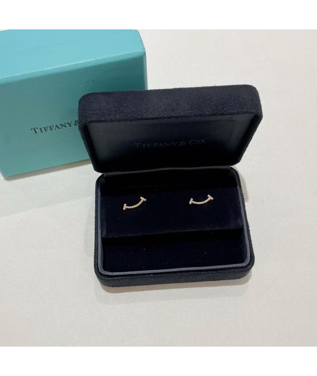 TIFFANY&CO Золотые серьги из розового золота, фото 2