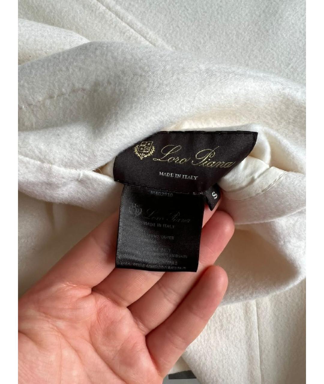 LORO PIANA Бежевое пальто, фото 5