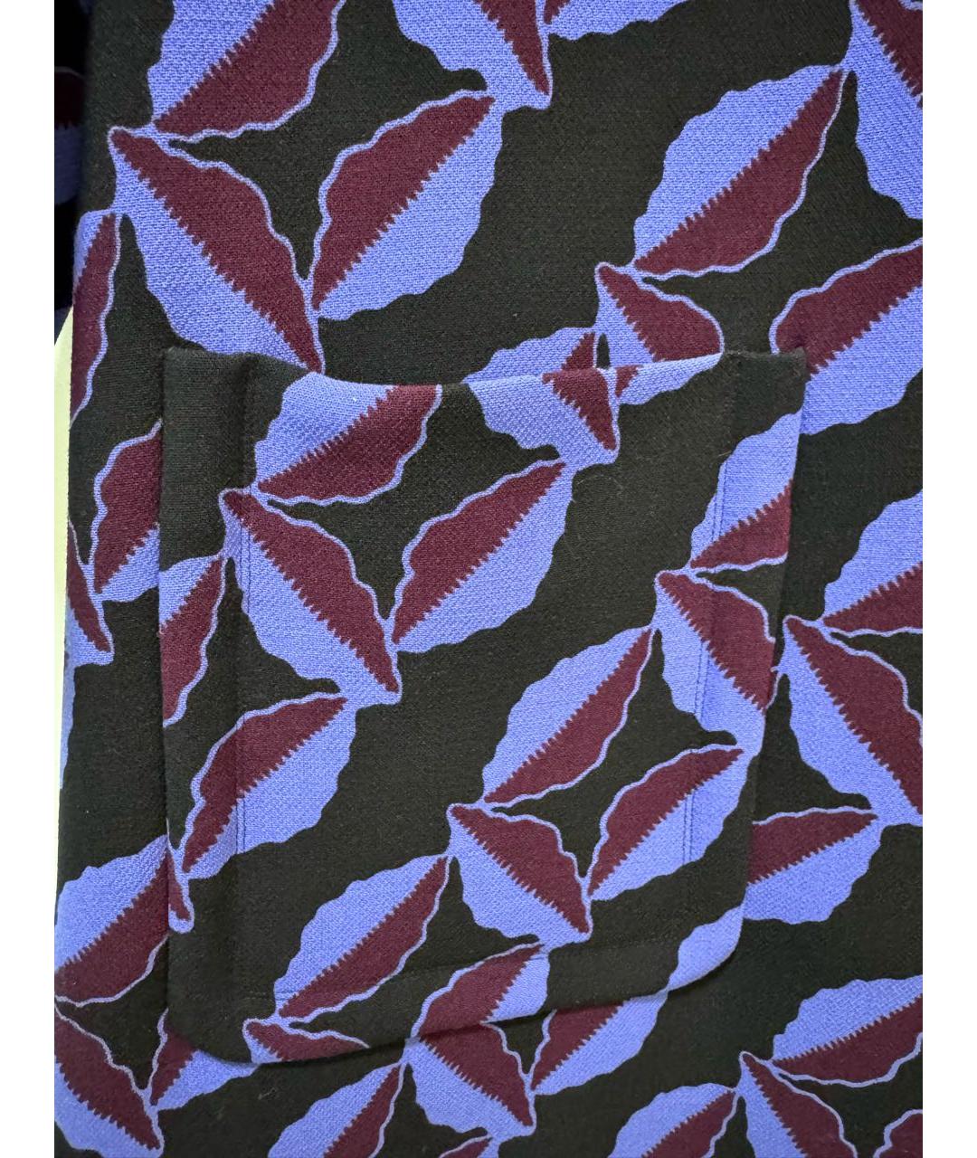 MARNI Мульти шерстяное повседневное платье, фото 3