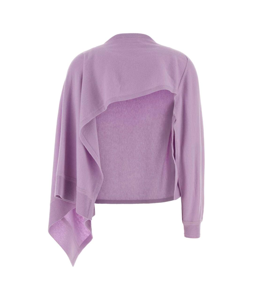 JIL SANDER Фиолетовый шерстяной джемпер / свитер, фото 2