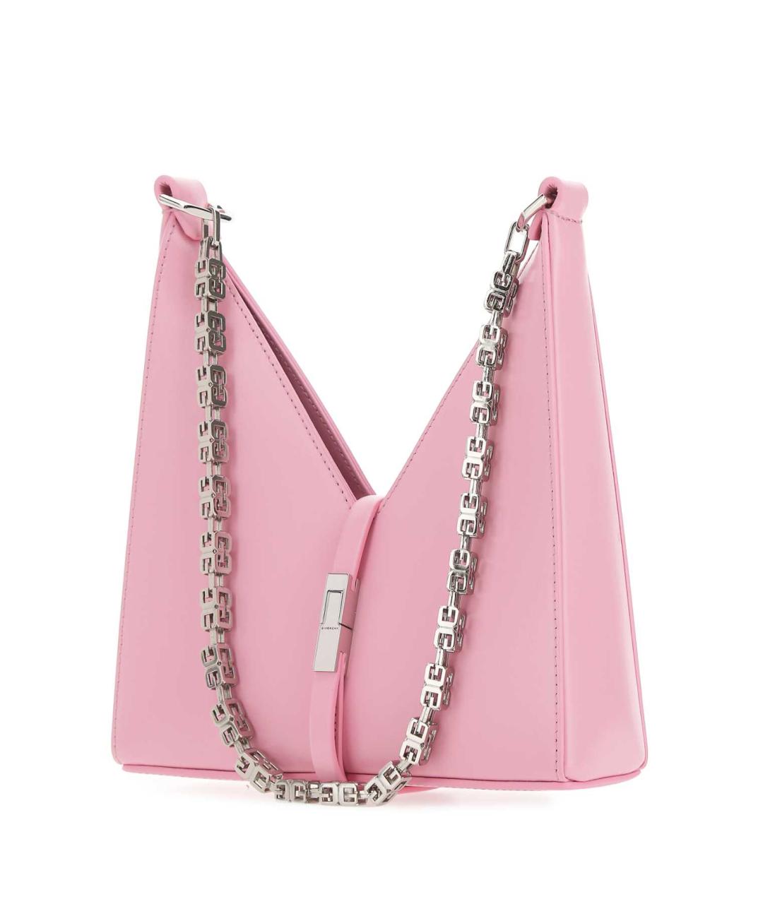 GIVENCHY Розовая кожаная сумка через плечо, фото 2
