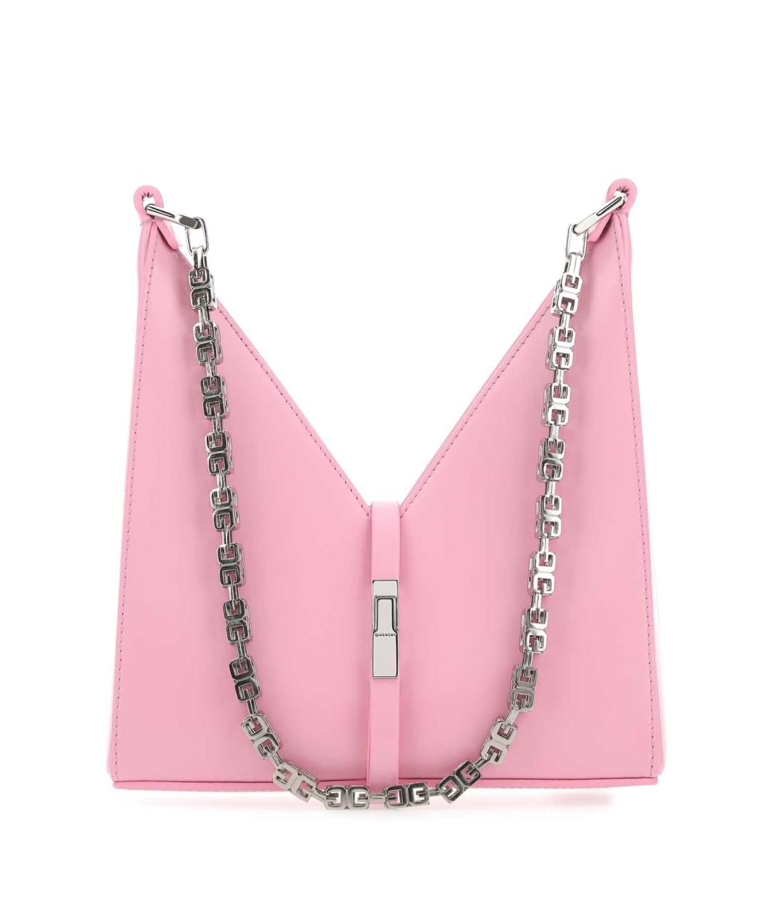 GIVENCHY Розовая кожаная сумка через плечо, фото 1
