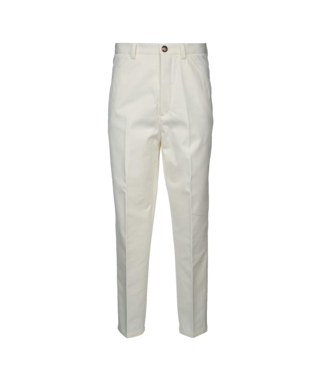 BRUNELLO CUCINELLI Хлопковые повседневные брюки, фото 1