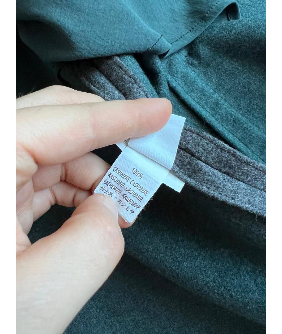 BRUNELLO CUCINELLI Серое пальто, фото 6