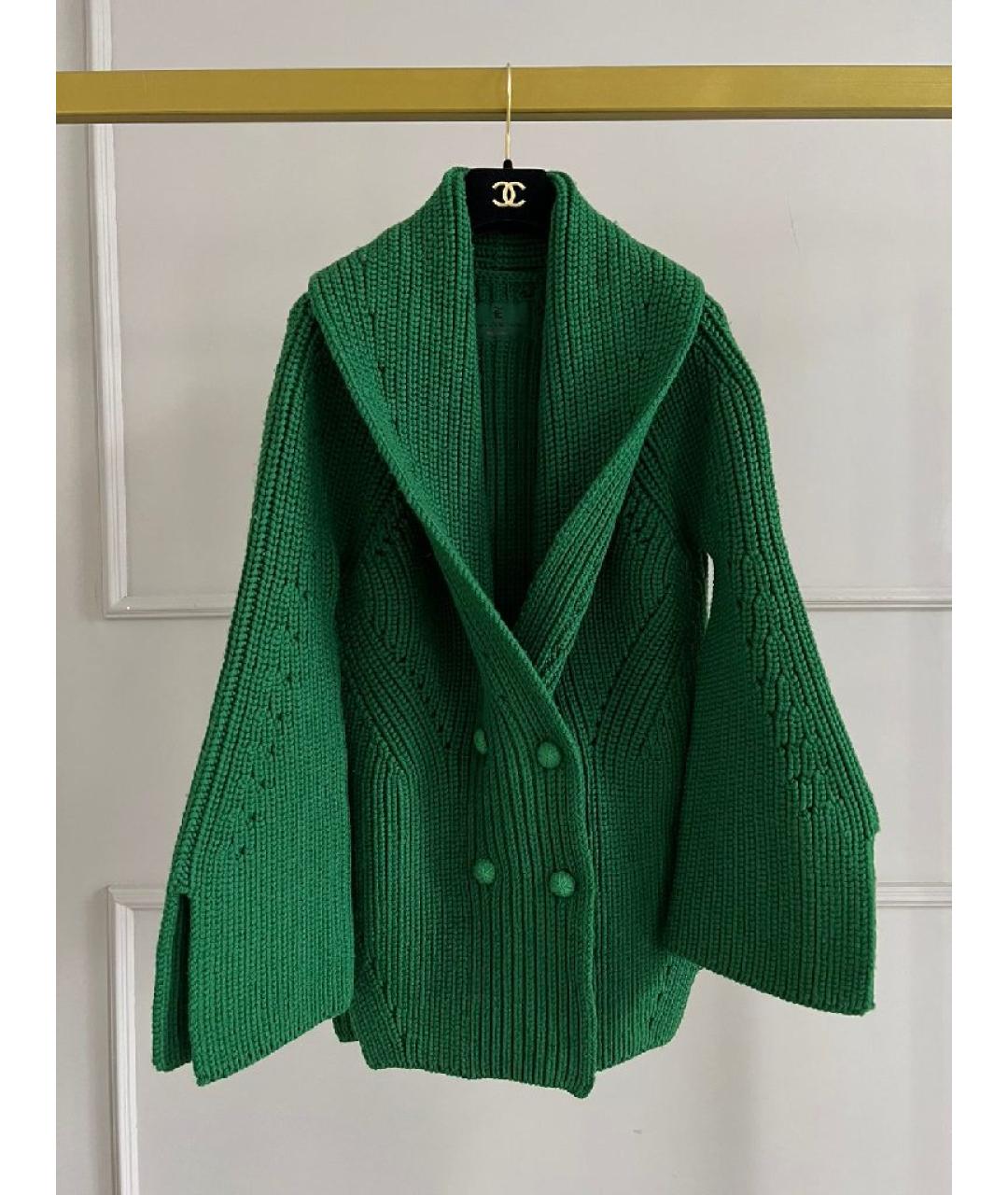 ERMANNO SCERVINO Зеленый кардиган, фото 8