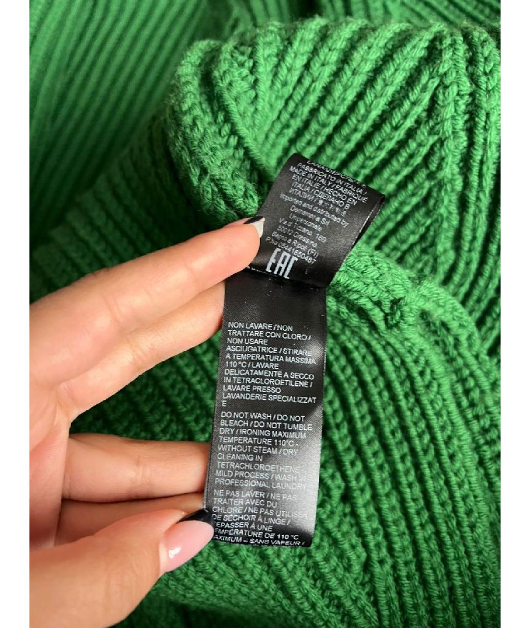 ERMANNO SCERVINO Зеленый кардиган, фото 5