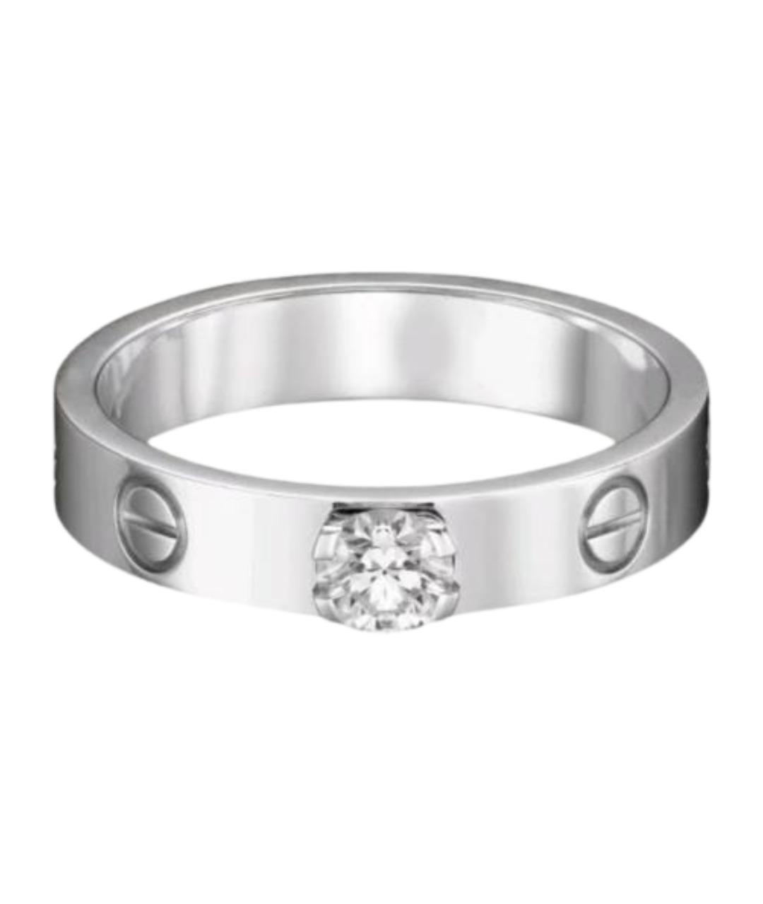 CARTIER Серебряное кольцо из белого золота, фото 1