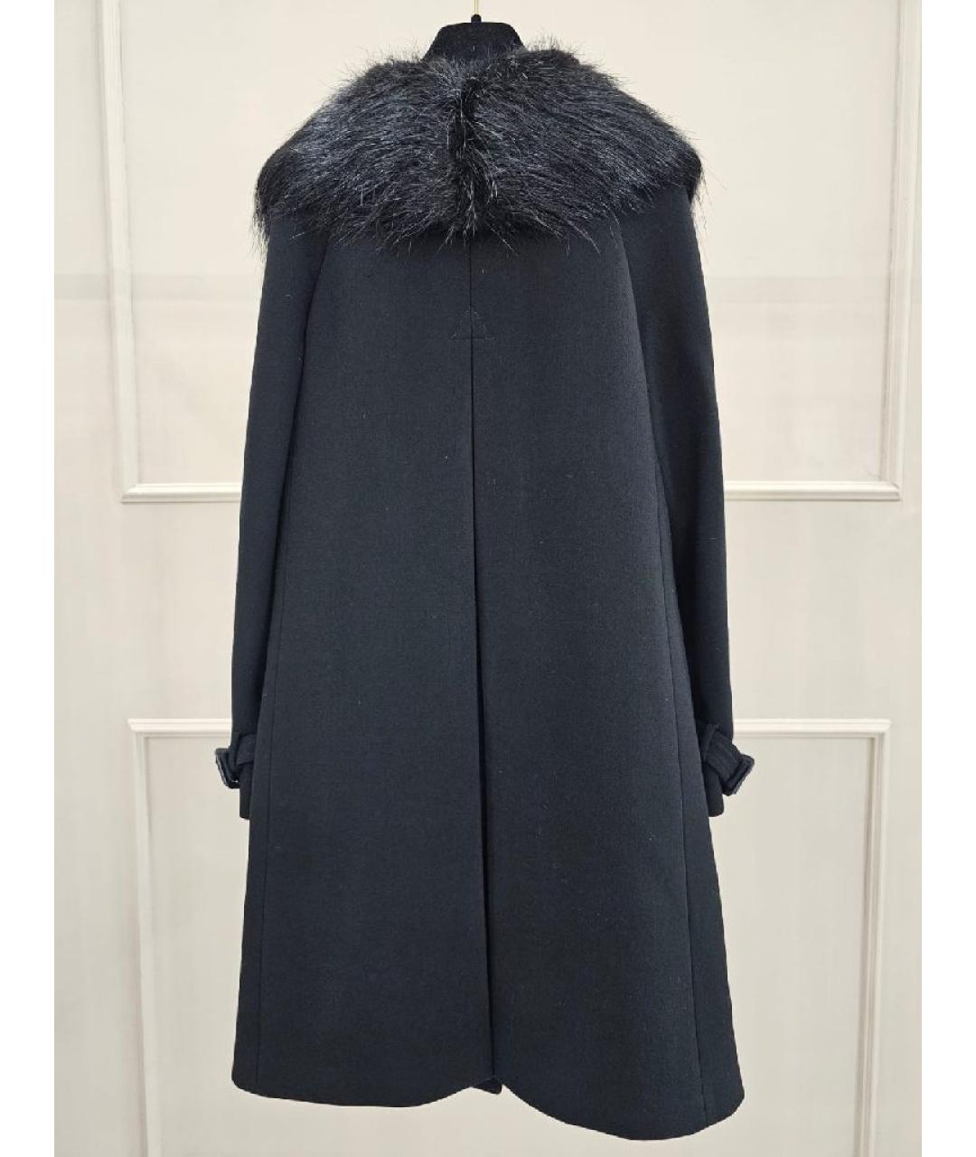 PRADA Черное пальто, фото 2