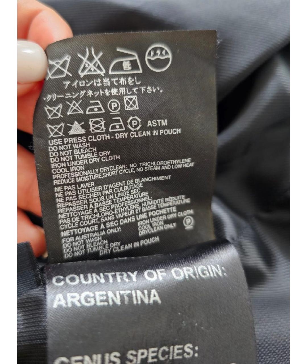 PRADA Черное пальто, фото 5