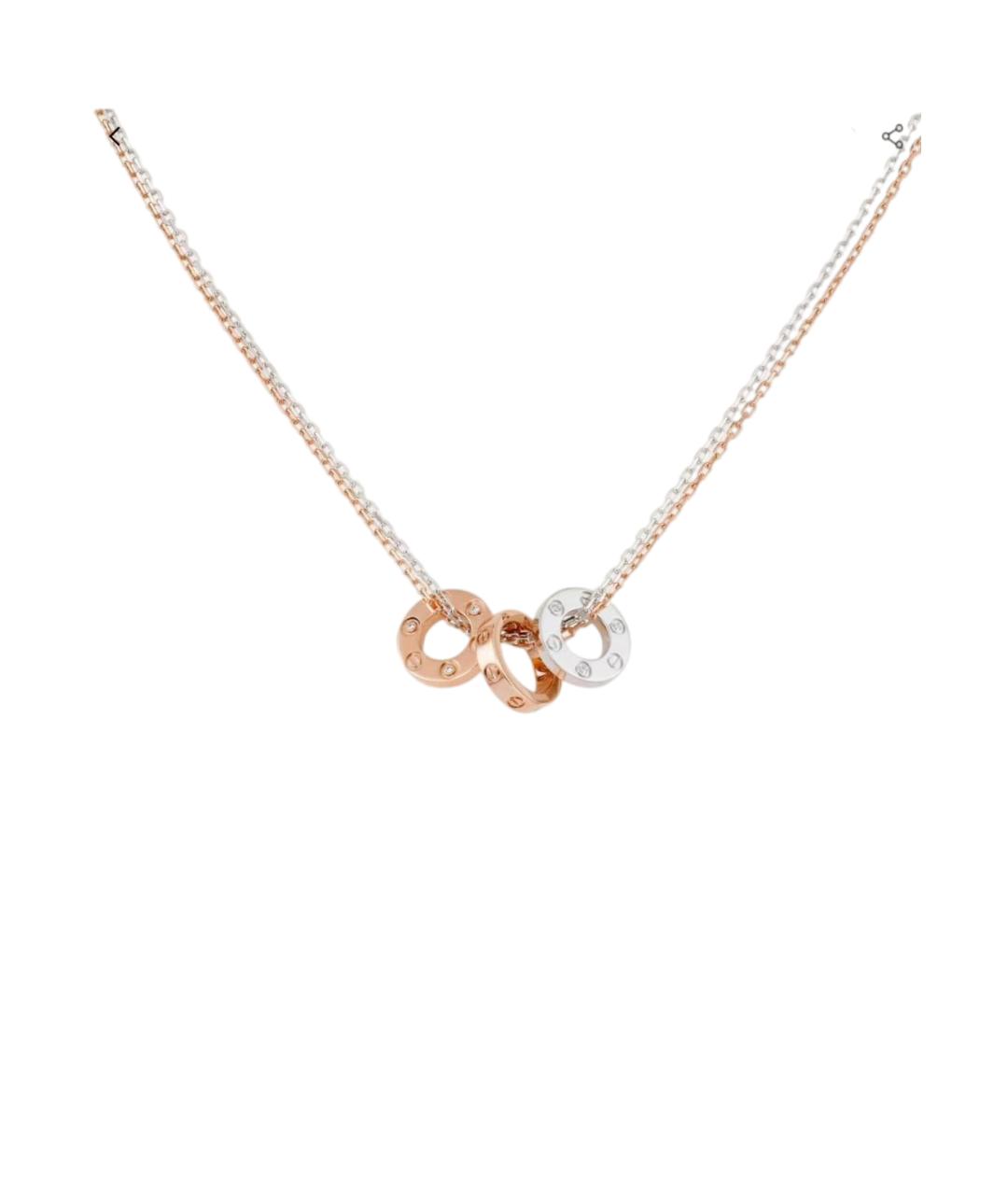 CARTIER Золотая подвеска из розового золота, фото 5